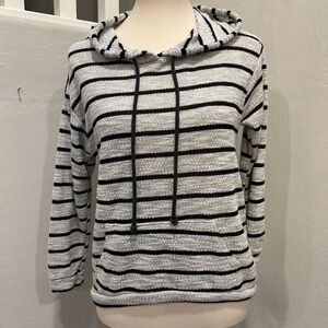 Do not Disturb Striped Black and light grey Women's‎ Sweater